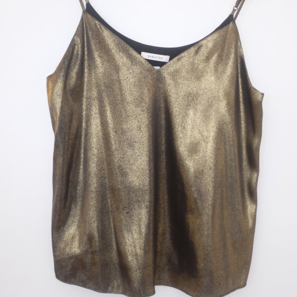 Babaton Gold Tank Top